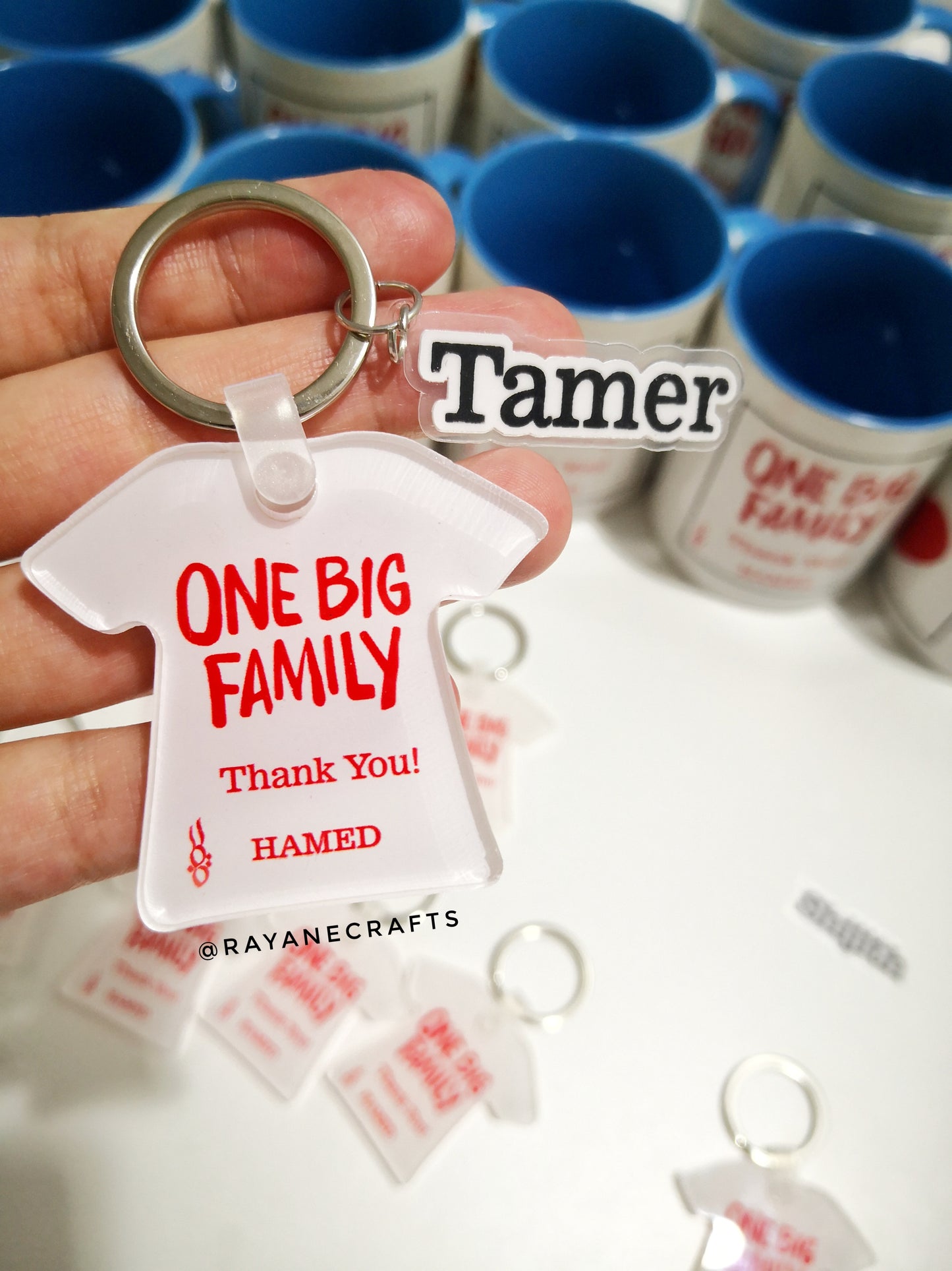 Acrylic Keychain - Heart/House/Shirt