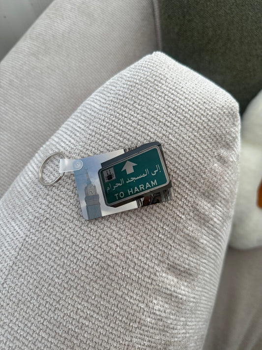 Qaaba Keychain - Double face